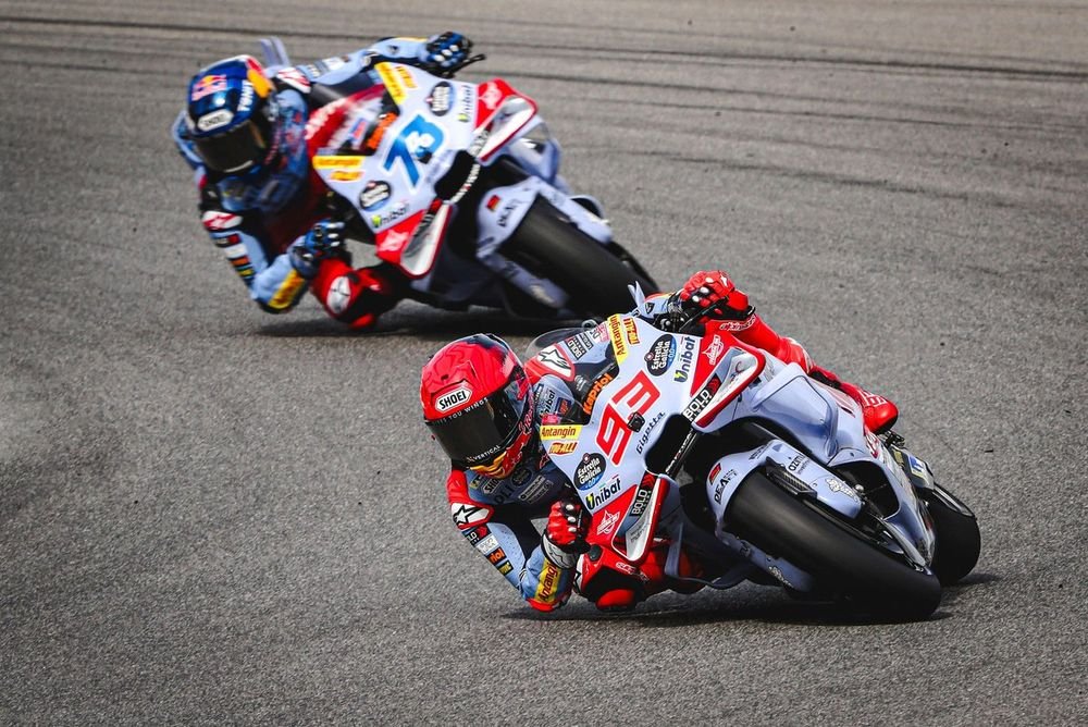 duel Sengit antara Marc dan Alex Marquez